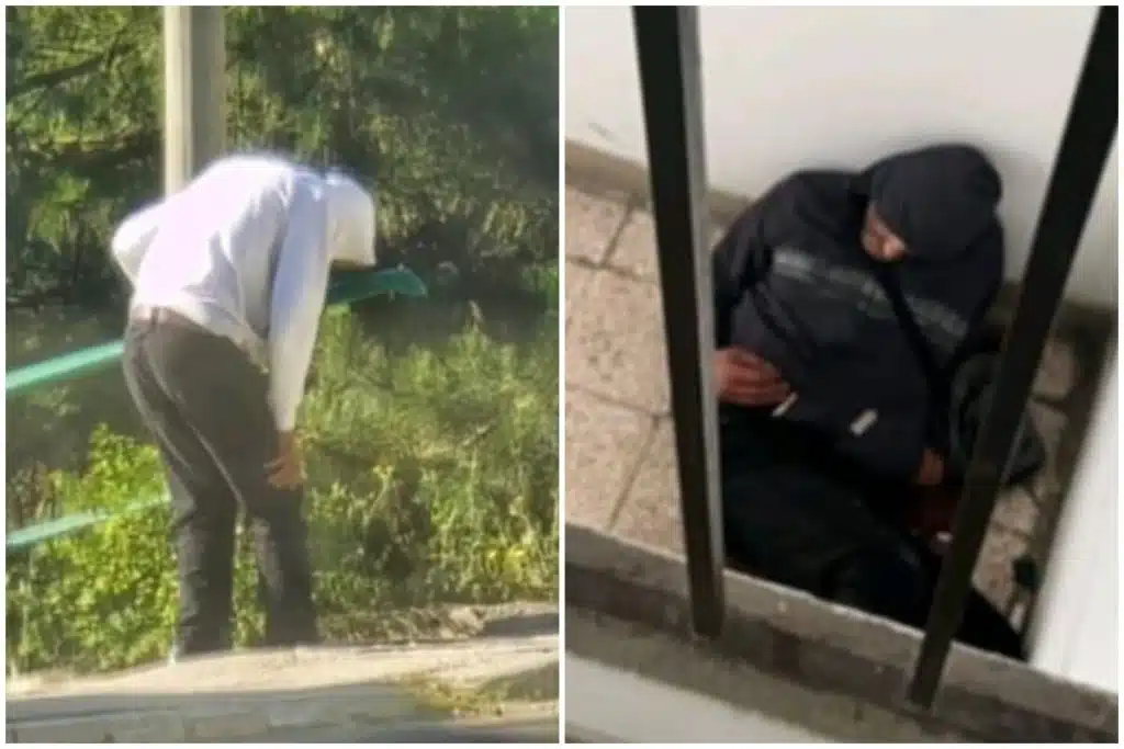 Foto/ Stravične scene na Višnjuku: Metadonski centar pored škole, brojni korisnici spavaju po ulicama i haustorima