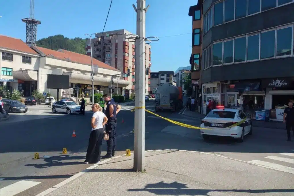 Konjic: Cisterna udarila ženu, nastale kilometarske kolone