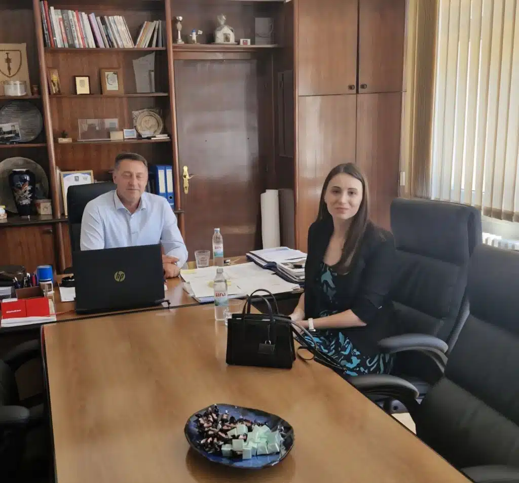 Načelnik Marjanović primio Ana-Mariju Milisav, mladu znanstvenicu iz Viteza