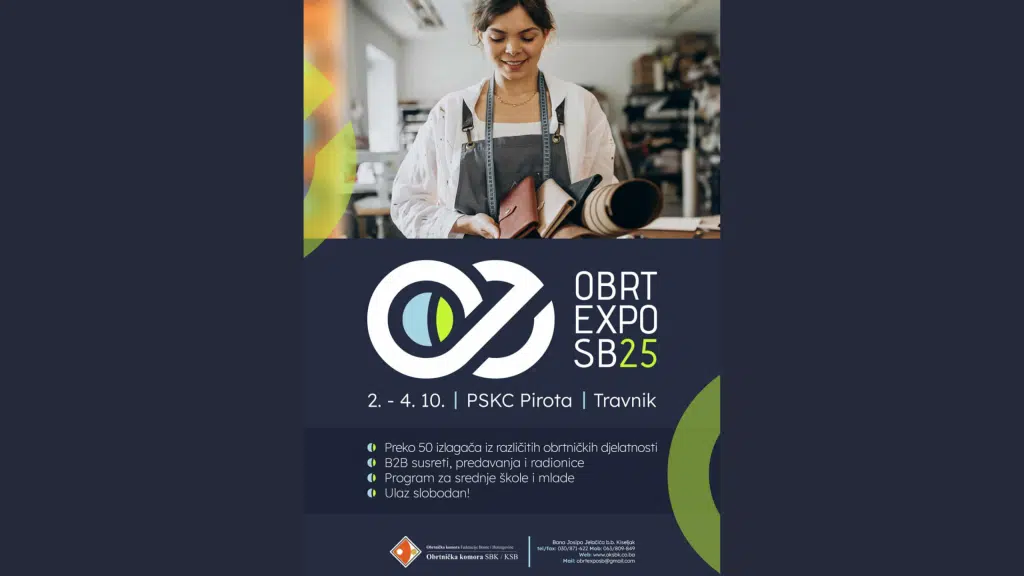 Prvi sajam obrta „Obrt Expo SB 25“ u Travniku – prilika za promociju lokalnog zanatstva