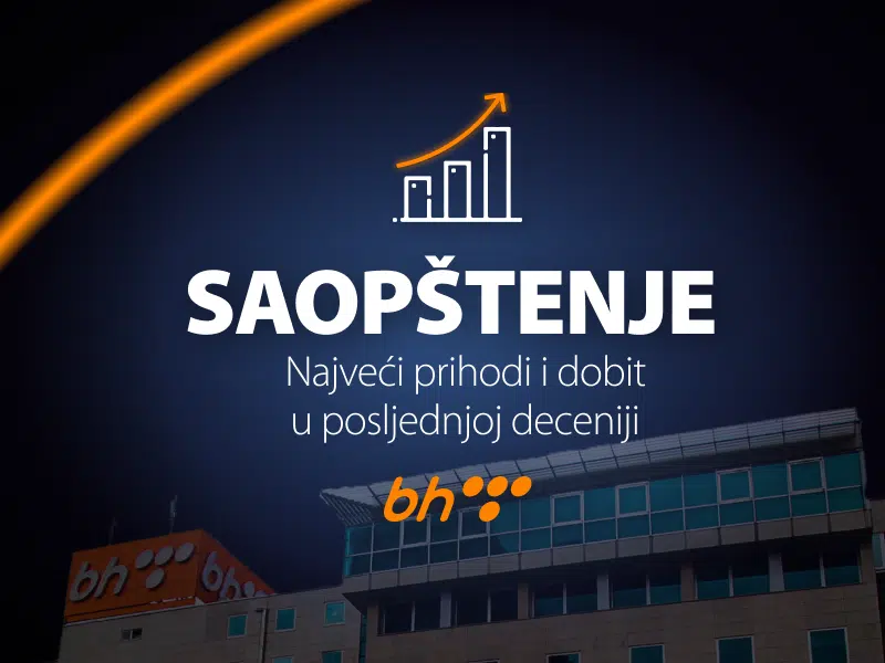 BH Telecom započeo 2025. s najvećim kvartalnim prihodima u posljednjoj deceniji