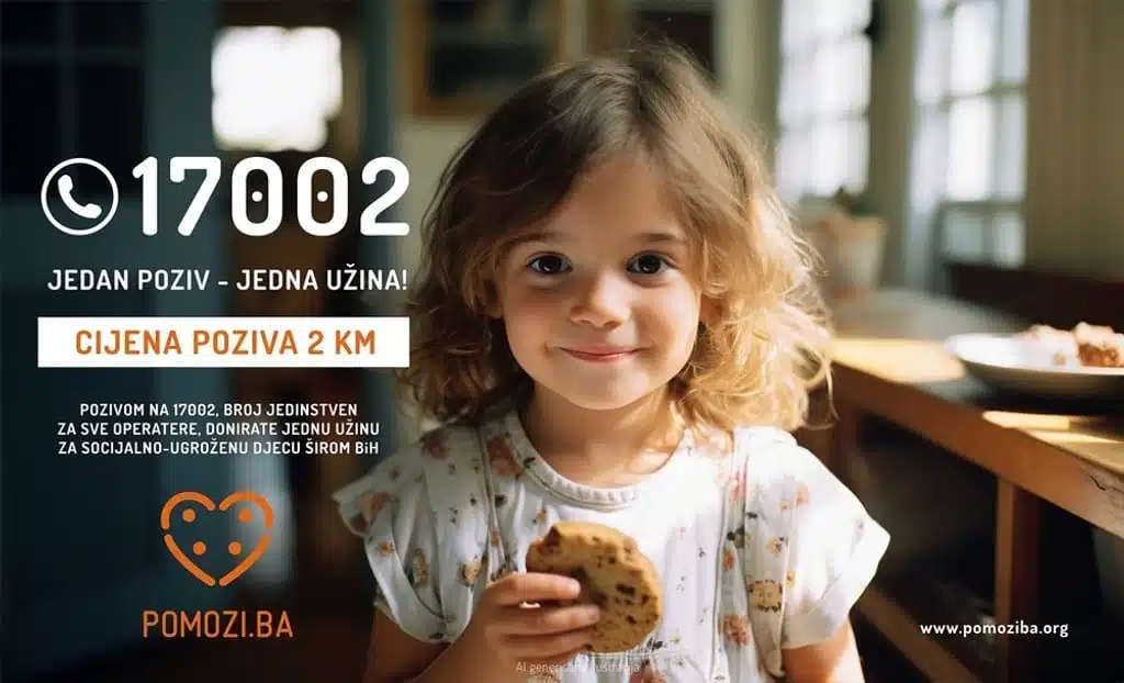 Pomozi.ba pokrenuo apel za školske užine za djecu širom BiH