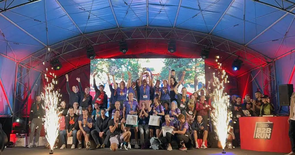 BEST tim dominirao na Audi B2B Run utrci i osvojio prvo mjesto