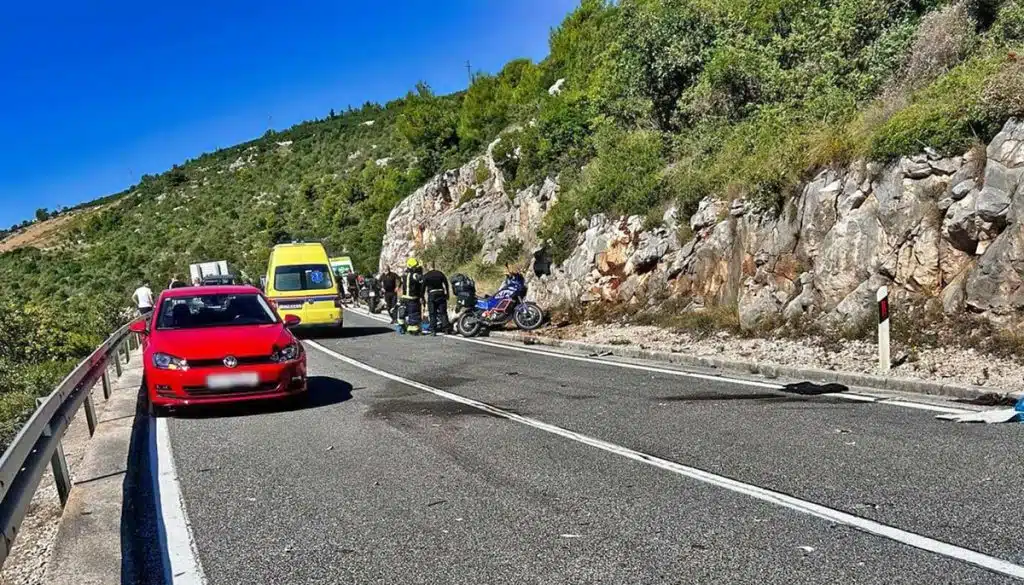 Drugi smrtno stradali motociklist u svega nekoliko sati, zatvorena Jadranska magistrala