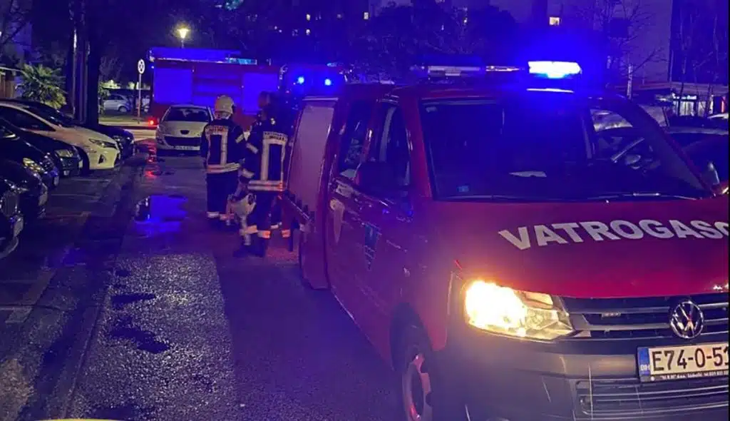 Mostar: Požar na taksi vozilu, vozač zadobio ozljede opasne po život