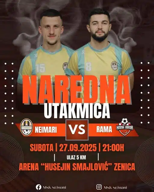 Ovog vikenda počinje Premijer futsal liga BiH, Neimari u subotu dočekuju Ramu