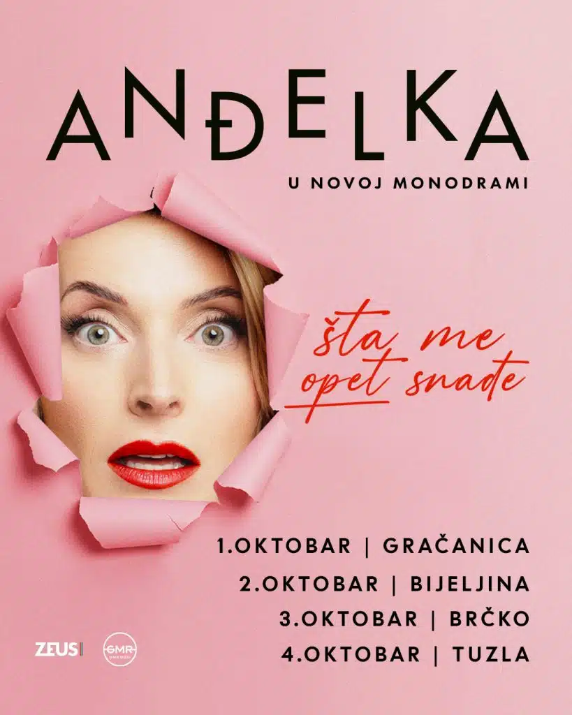 Nova komedija Anđelke Stević Žugić – «Šta me opet snađe» u četiri bosanskohercegovačka grada