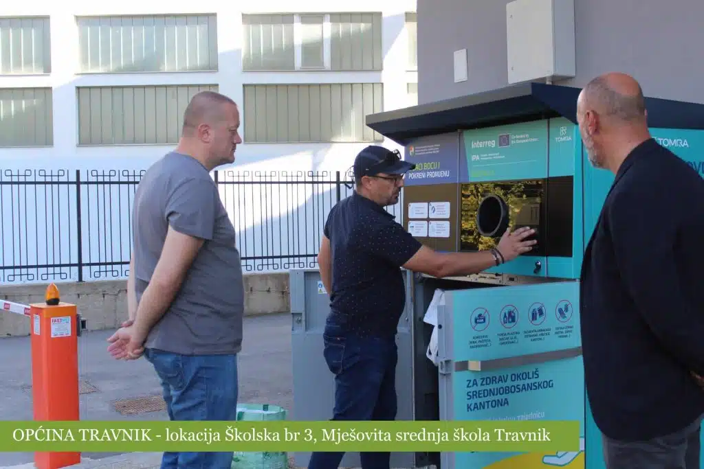 U Srednjobosanskom kantonu u funkciji 10 novih reciklomata kroz projekt RECIRCLE