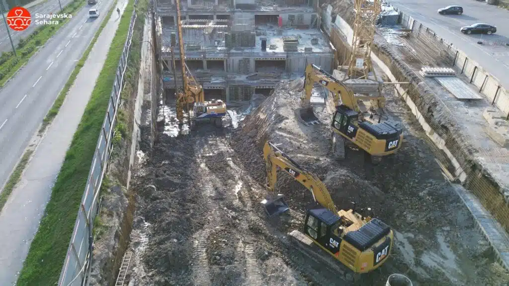 Video/ Kako napreduje gradnja nove Sarajke? Najambiciozniji projekat za novu urbanu eru grada