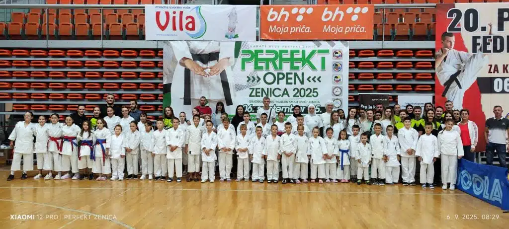 Zenica bila domaćin 5. međunarodnog karate turnira i Federalnog prvenstva: Preko 1.000 učesnika iz 6 zemalja