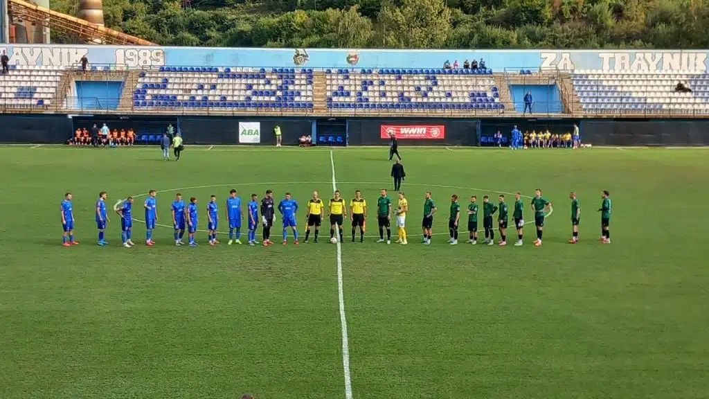(FOTO) Počela utakmica na Piroti: NK Travnik i FK Budućnost u borbi za važne bodove