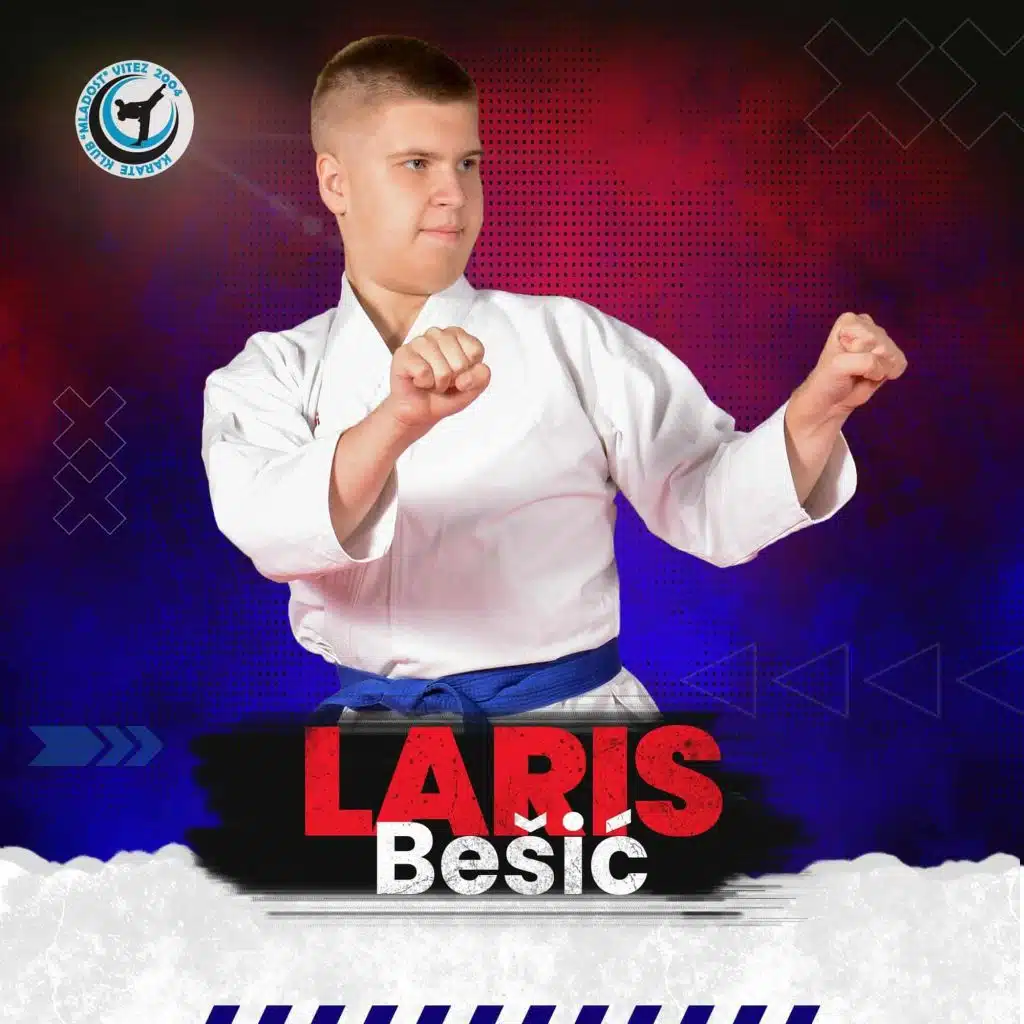 BRAVOOO: Vitežanin Laris Bešić nastupit će na Svjetskom prvenstvu za parakarataše u Egiptu