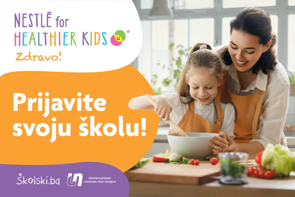 Prijavi svoju školu i postanite dio priče o zdravijim navikama