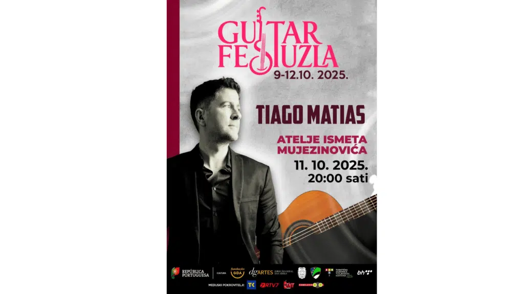 Tiago Matias nastupa u Tuzli: barokna gitara i vihuela u Ateljeu Ismeta Mujezinovića