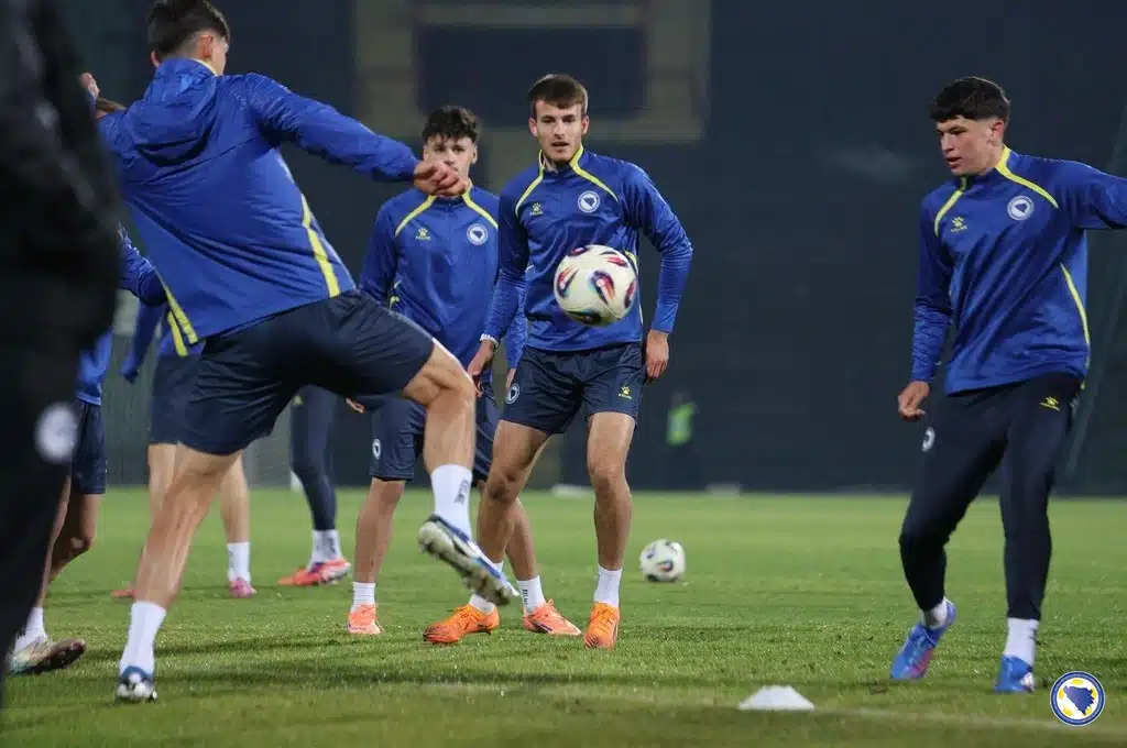 Dobar ritam i atmosfera na treningu „A“ reprezentacije BiH