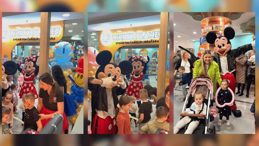 (FOTO) Kinder Planet zvanično otvoren u Zenica City Centru: Novi svijet igre za najmlađe