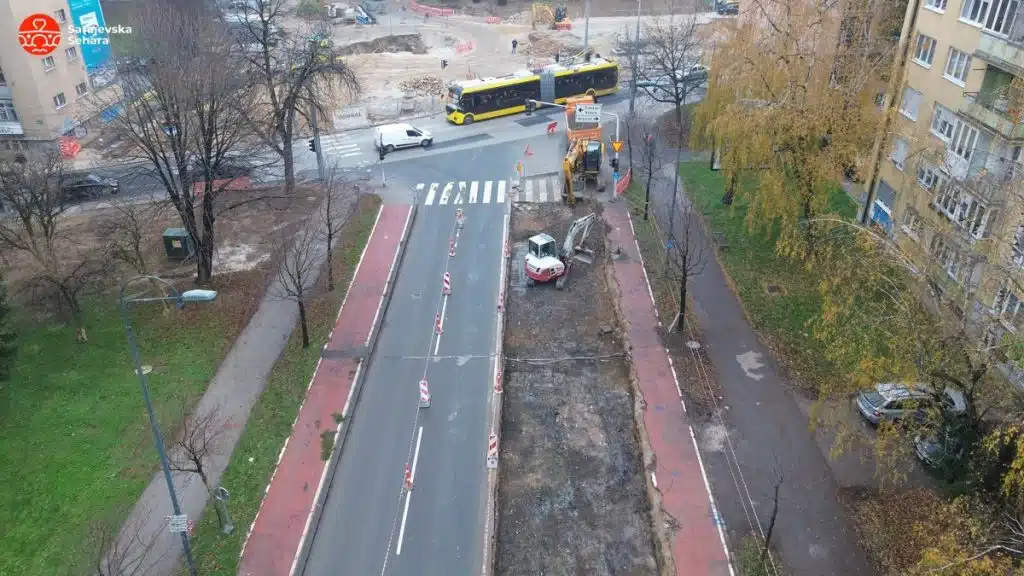 Video/ Južna longitudinala poprima prve oblike – Ogroman napredak na Grbavici