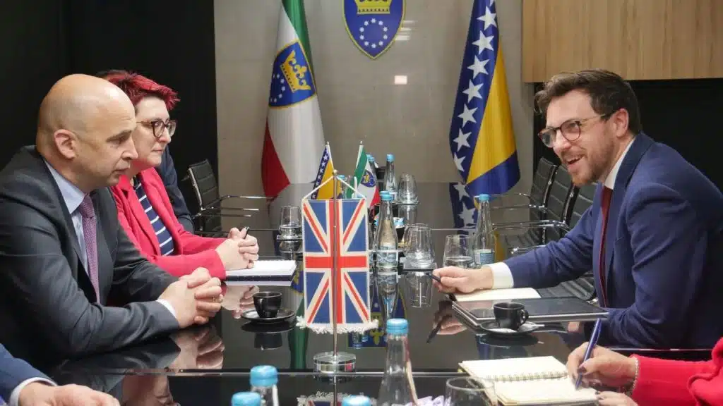 Vlada ZDK i Britanska ambasada: Razgovori o prioritetima, investicijama i borbi protiv korupcije