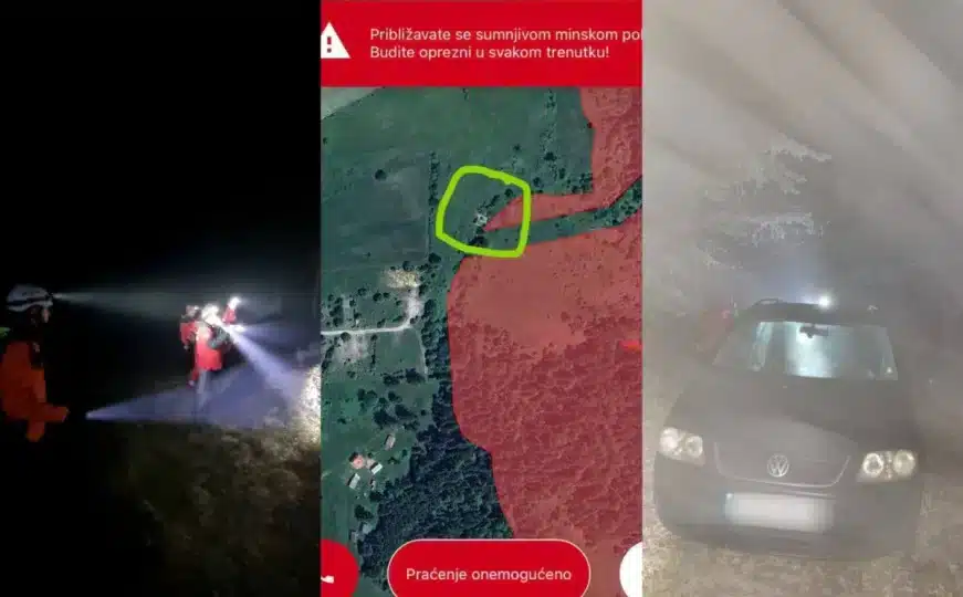 Muškarac iz Kladnja pronađen mrtav na području Bijambara nakon opsežne potrage GSS-a