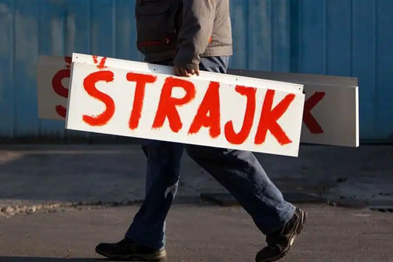 Vlada TK traži zabranu štrajka radnika u pravosuđu