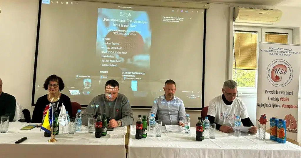 U Travniku održana tribina o doniranju i transplataciji organa