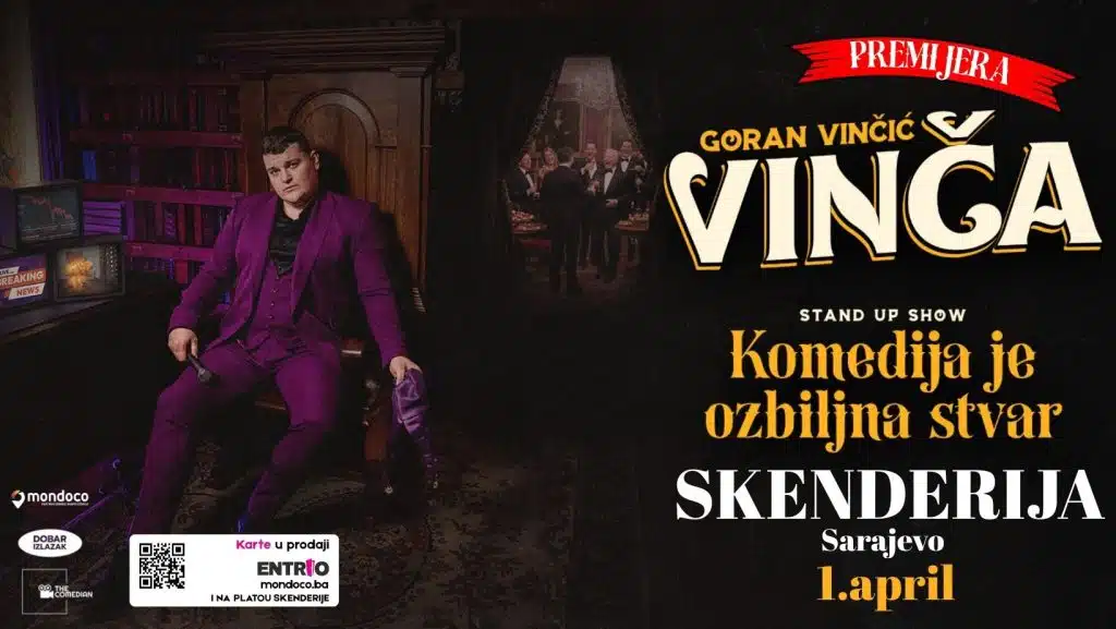 Puštene posljednje ulaznice za najveći stand up spektakl u Bosni i Hercegovini, 1. april