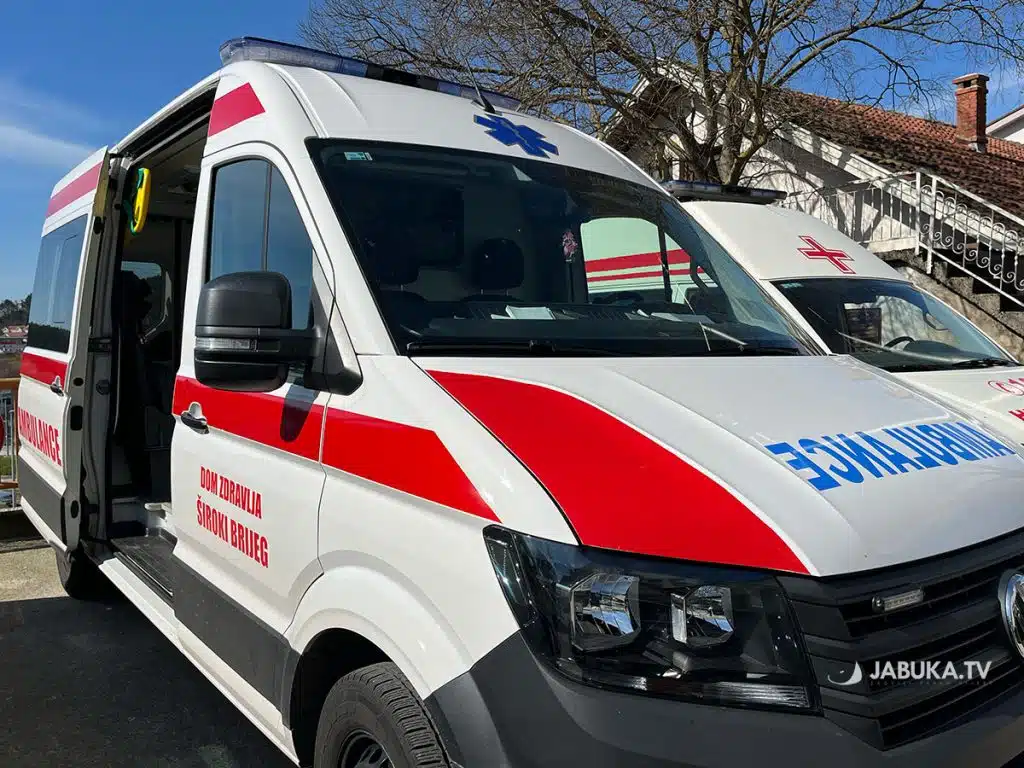 Tri osobe ozlijeđene u sudarima u Širokom Brijegu i Ljubuškom