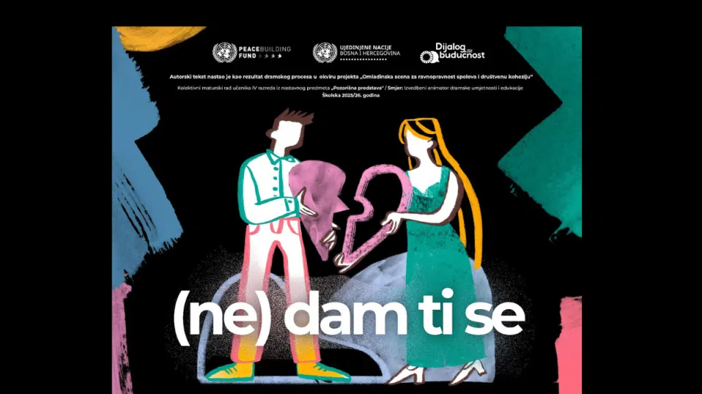 Uskoro premijera predstave ”(ne) dam ti se”, mladi progovaraju o ravnopravnosti i društvenoj koheziji