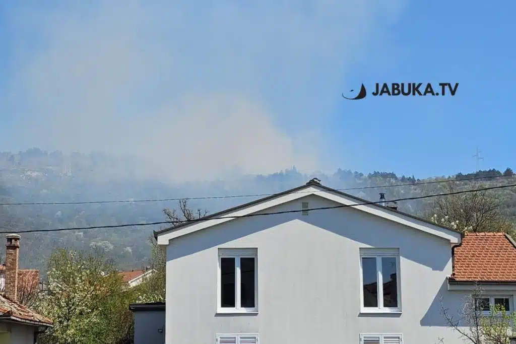 Izbio požar na brdu iznad Širokog Brijega