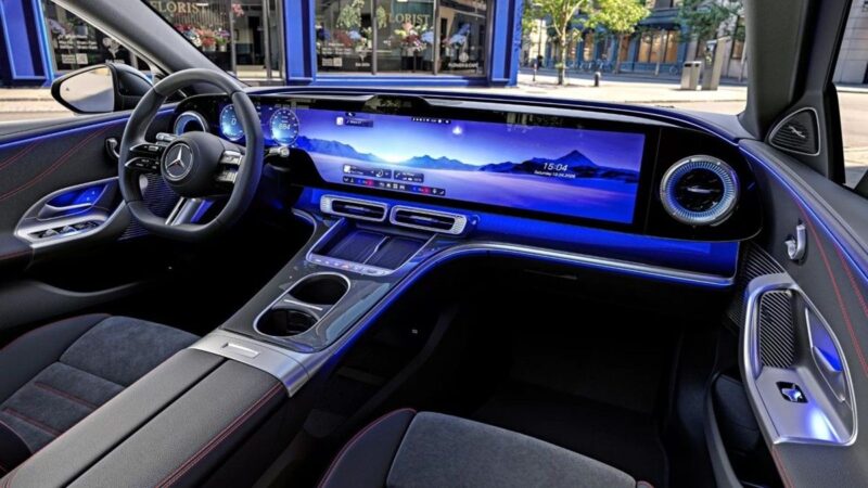 Mercedes prikazao unutrašnjost električne C-klase