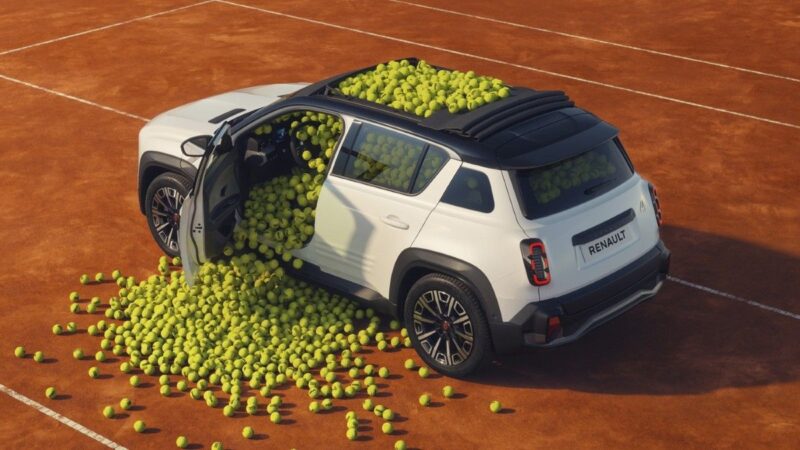 Renault 4 E-Tech Roland-Garros