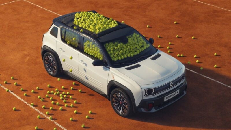 Renault 4 E-Tech Roland-Garros