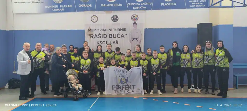 Perfekt Zenica briljirao u Ilijašu: 21 medalja i dva zlatna pehara za sjajne mlade karatiste