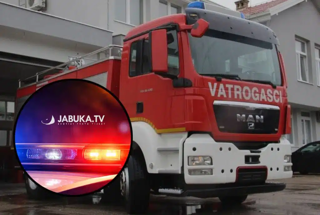 Jedna osoba ozlijeđena u sudaru kod Čapljine, automobil se zapalio nakon nesreće