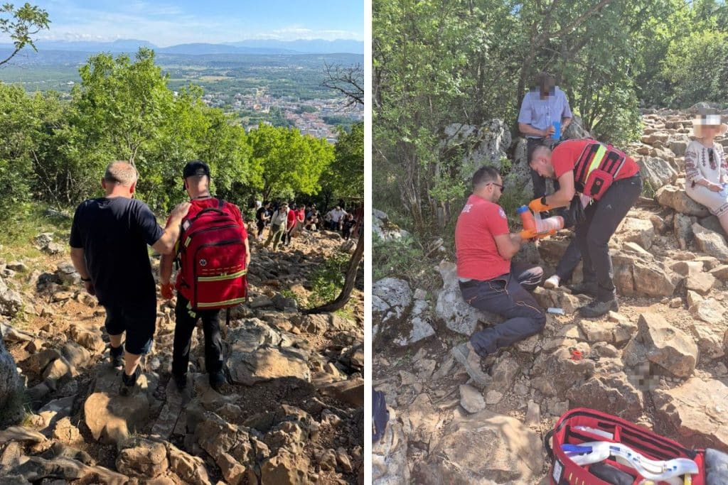Čitluk: Pripadnici HGSS-a proteklog vikenda spasili dvije osobe na Križevcu