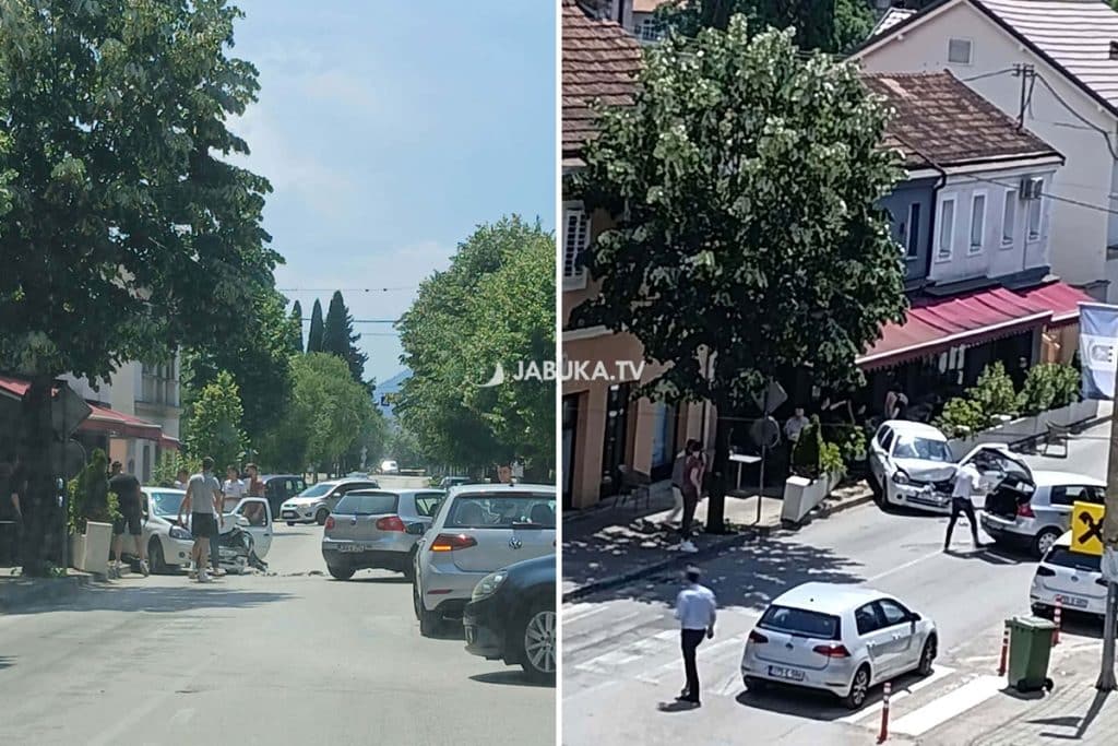 Detalji prometne u Ljubuškom: U sudaru tri vozila ozlijeđeni 89-godišnjak i 20-godišnjak