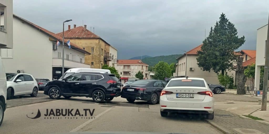 Prometna nesreća u središtu Širokog Brijega