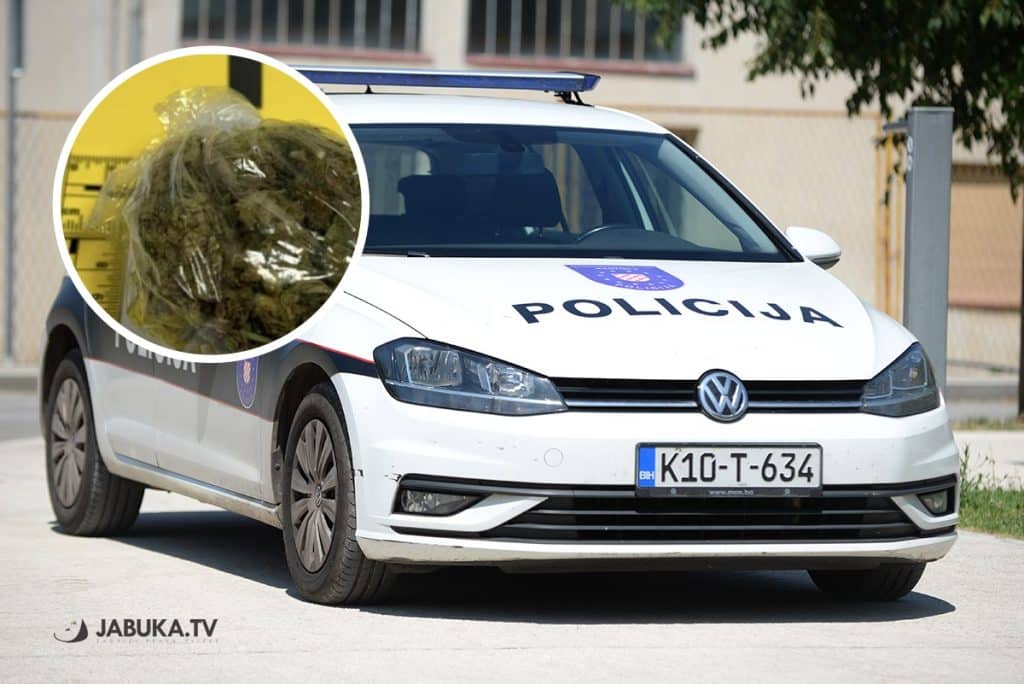 Široki Brijeg: Kod 34-godišnjaka pronađena marihuana
