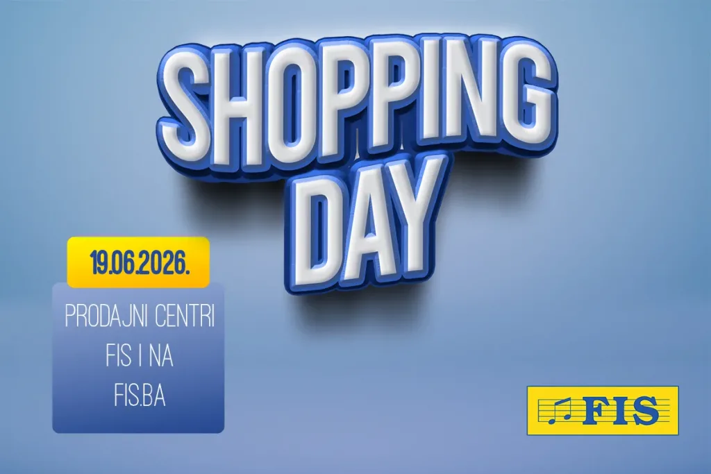 Shopping Day u FIS centrima –19. 6. popust na cjelokupan asortiman