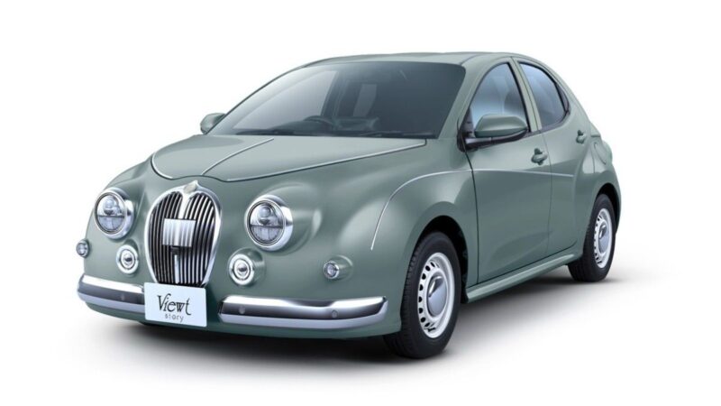 Mitsuoka Viewt Story: Obnovljen retromod Jaguara Mk2 na bazi Yarisa