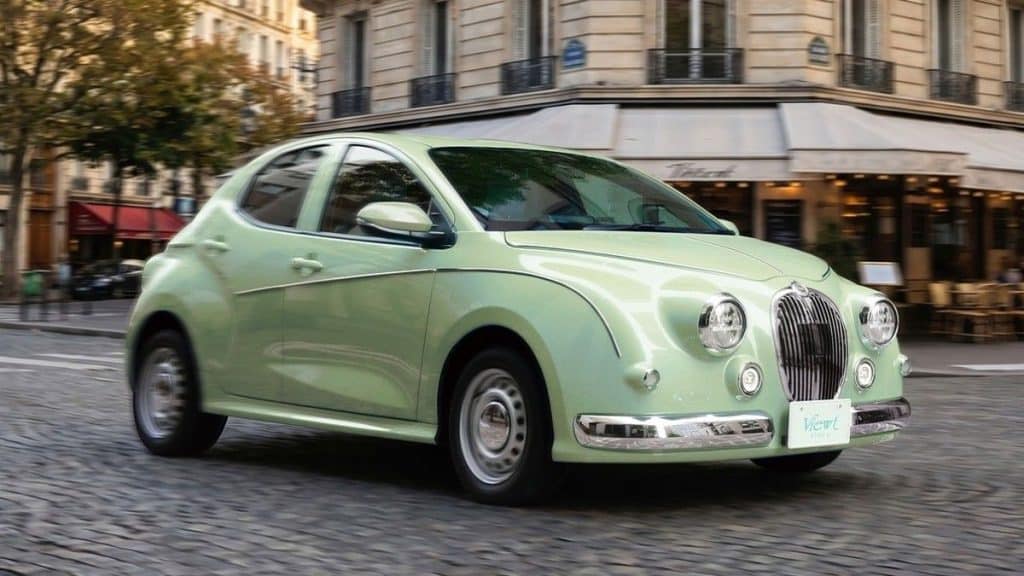 Mitsuoka Viewt Story: Obnovljen retromod Jaguara Mk2 na bazi Yarisa
