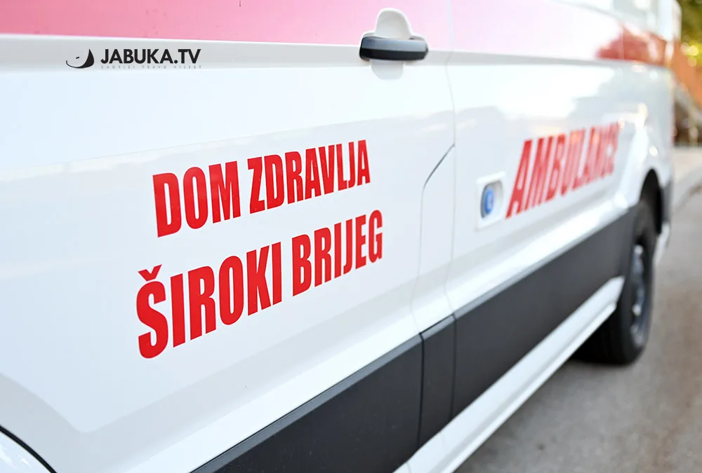 Četiri osobe ozlijeđene u težoj nesreći u Širokom Brijegu