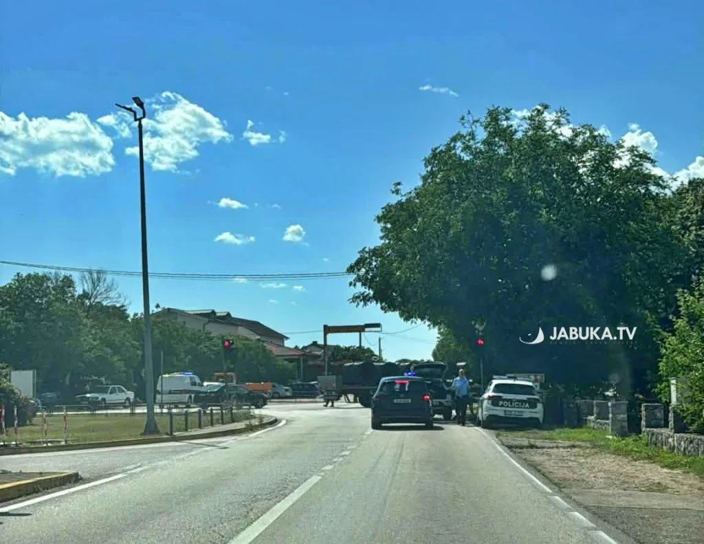 Dvije prometne nesreće kod Ljubuškog, policija i hitna pomoć na terenu