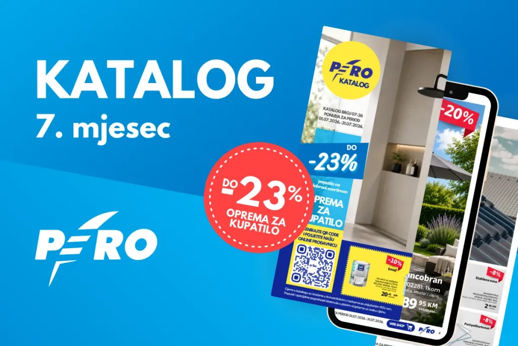 PERO BAUCENTRI: Dobre akcije nastavljamo!
