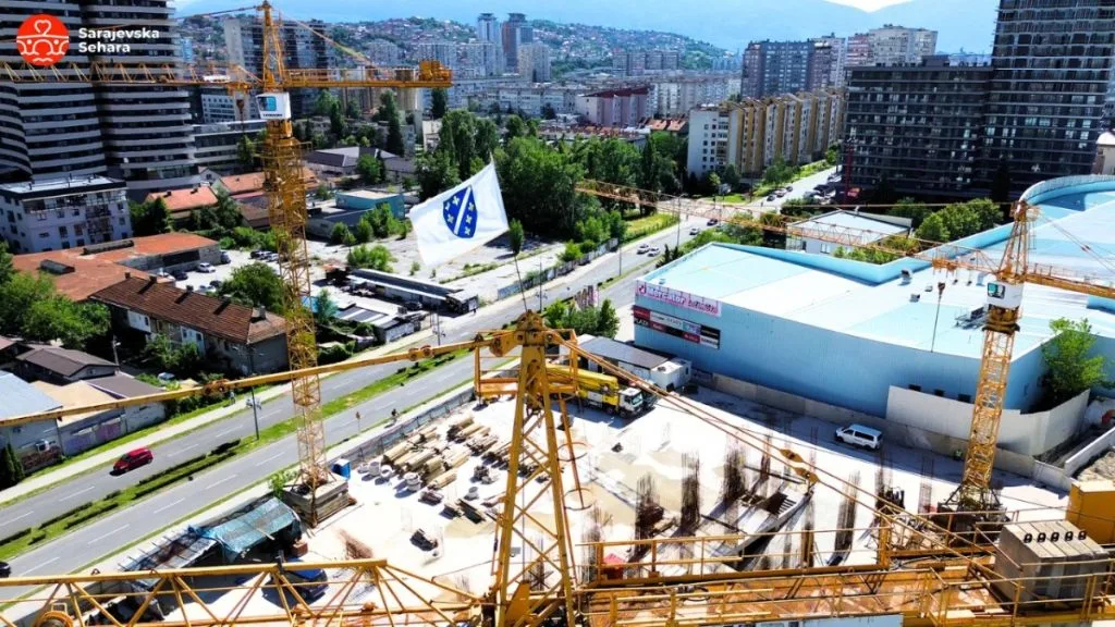 Video/ Kako danas izgleda najambiciozniji projekat u Sarajevu – Nova Sarajka konačno iznad zemlje