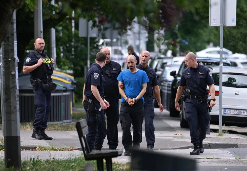 Okončana drama u Zagrebu: Uhićen muškarac koji je prijetio da će se raznijeti bombom