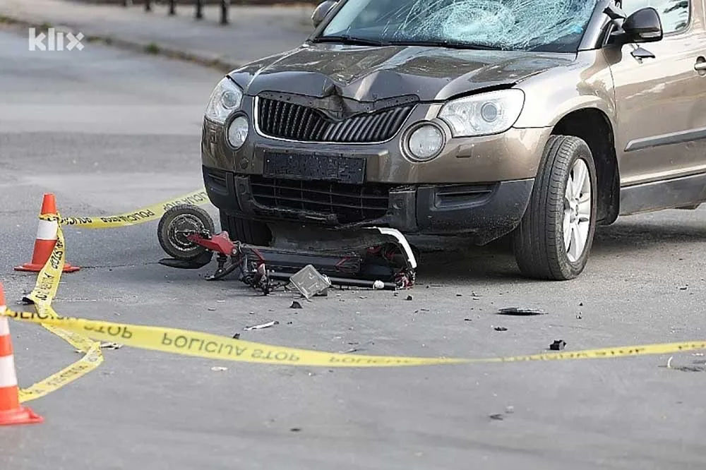 Preminuo vozač električnog romobila nakon teške nesreće u Sarajevu