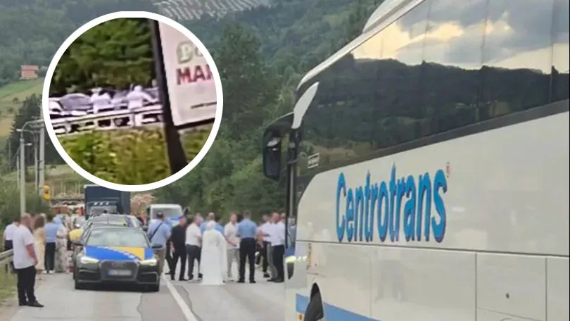 VIDEO | Nakon lančanoga sudara, potukli se nasred magistralne ceste