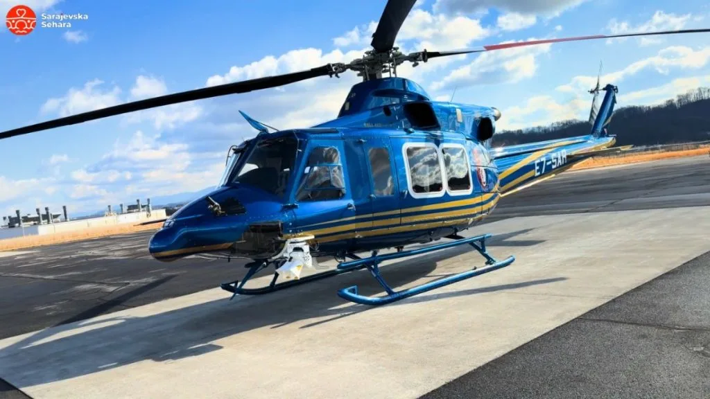 Video/ Predstavljanje prvog helikoptera Kantona Sarajevo u utorak na Igmanu