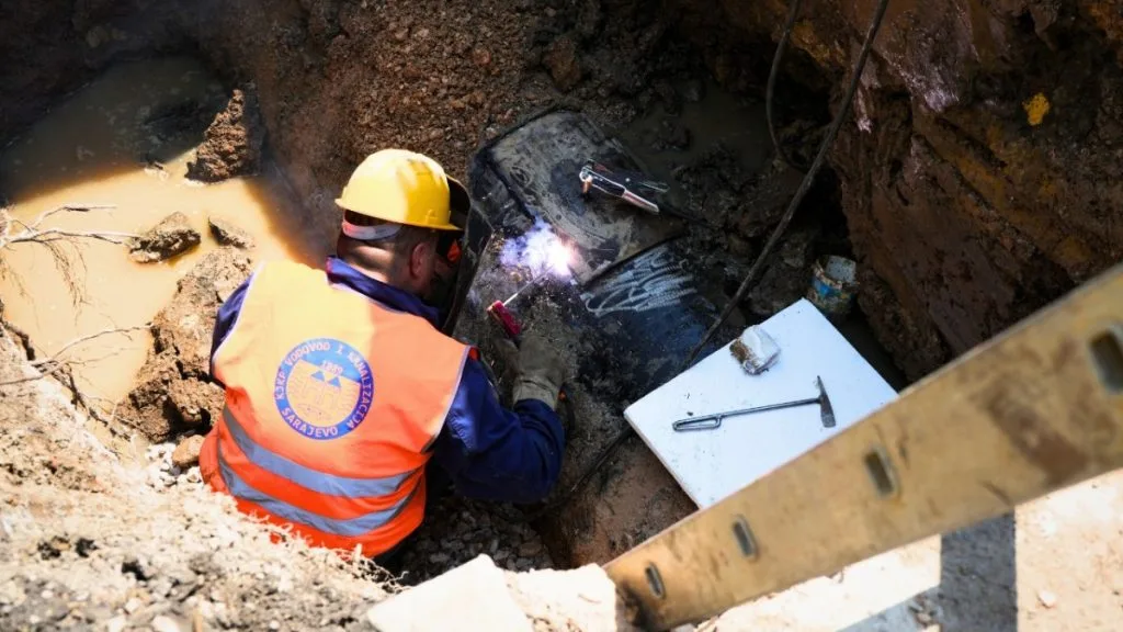 Video/ Zavirite u epicentar radova zbog kojih je presušilo pola Sarajeva